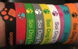 SILICONE WRISTBAND - AVAILABLE IN 6 VIBRANT COLOURS